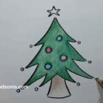 Drawing: eizdrss78_8= Christmas Tree - Easy Techniques for Beginners